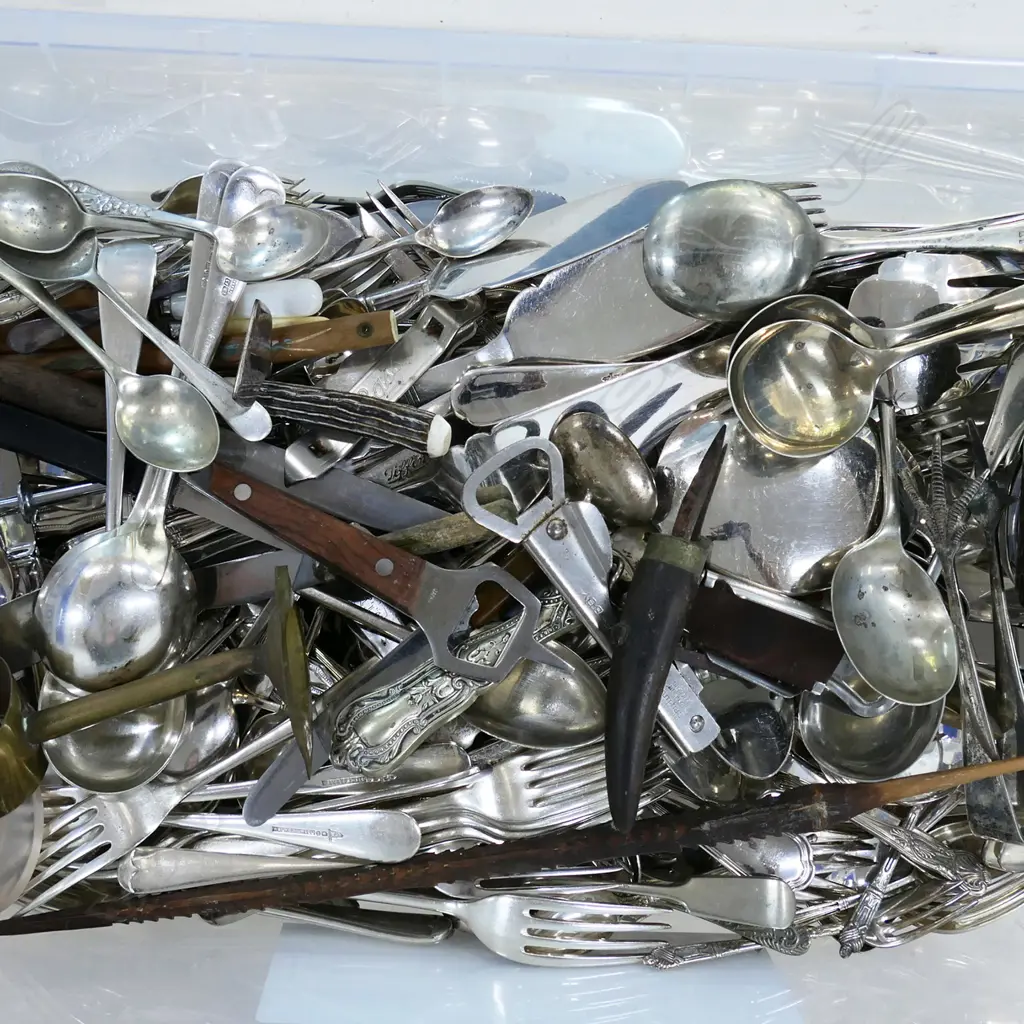 BOX LOT ASST. EP CUTLERY Image 1++