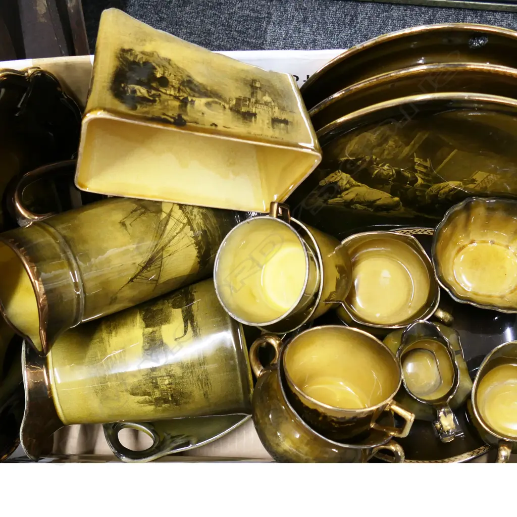 BOX LOT OF EDWARDIAN SOV CHINA Image 1++