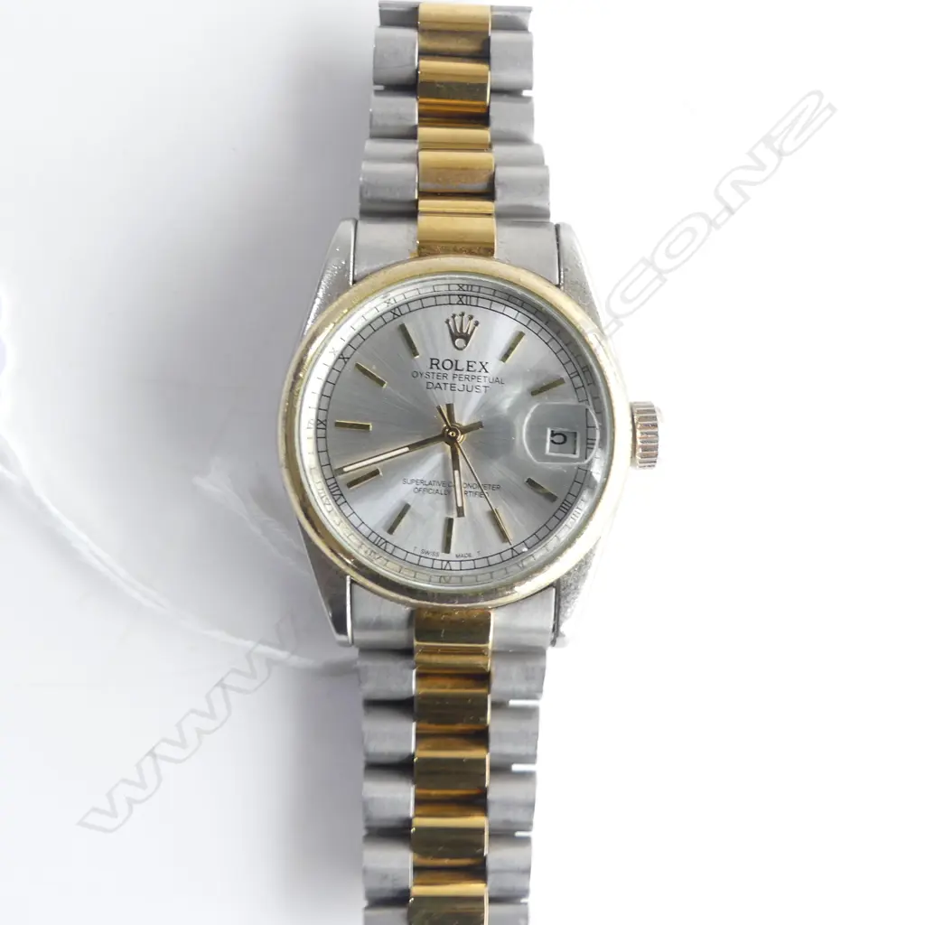 COPY R***X; TWO TONE DATEJUST AUTO Image 1++