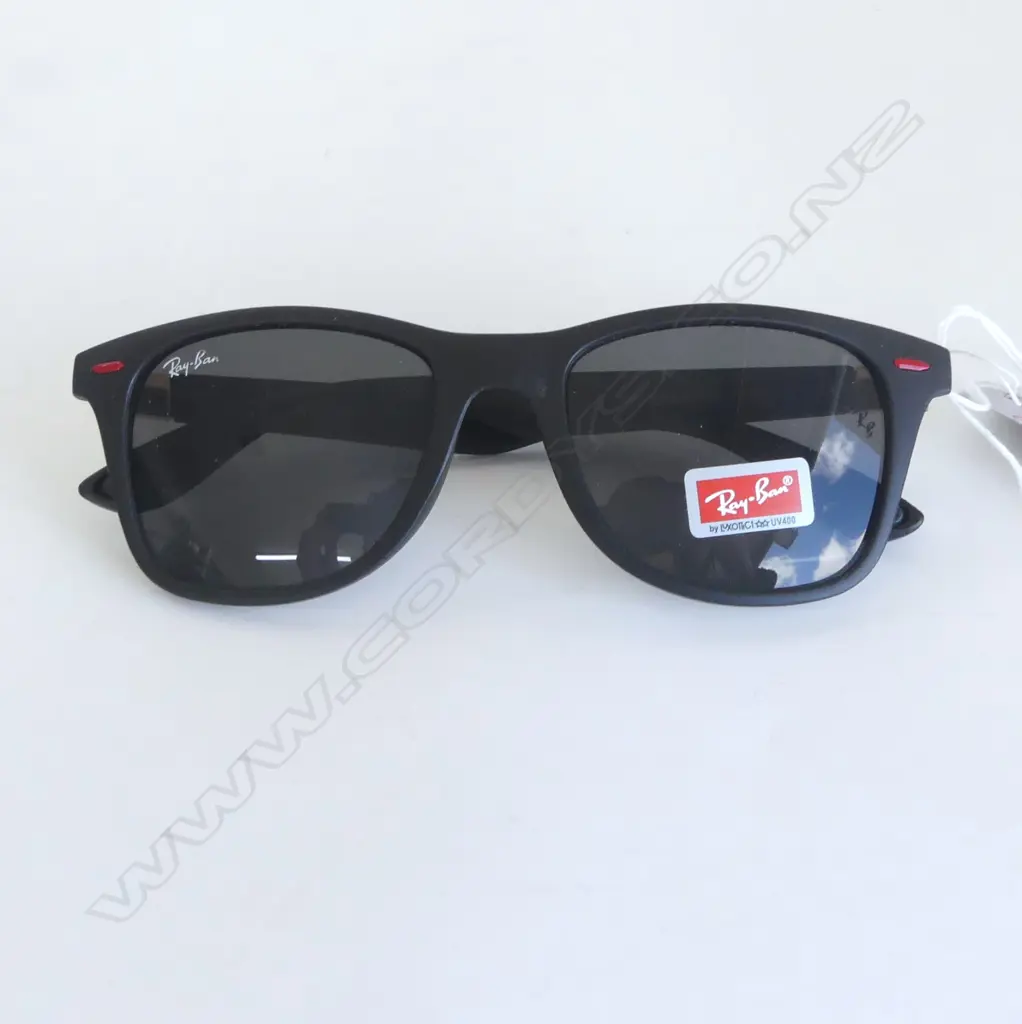 GENTS CASED REPLICA BLACK RAY BANS Image 1++