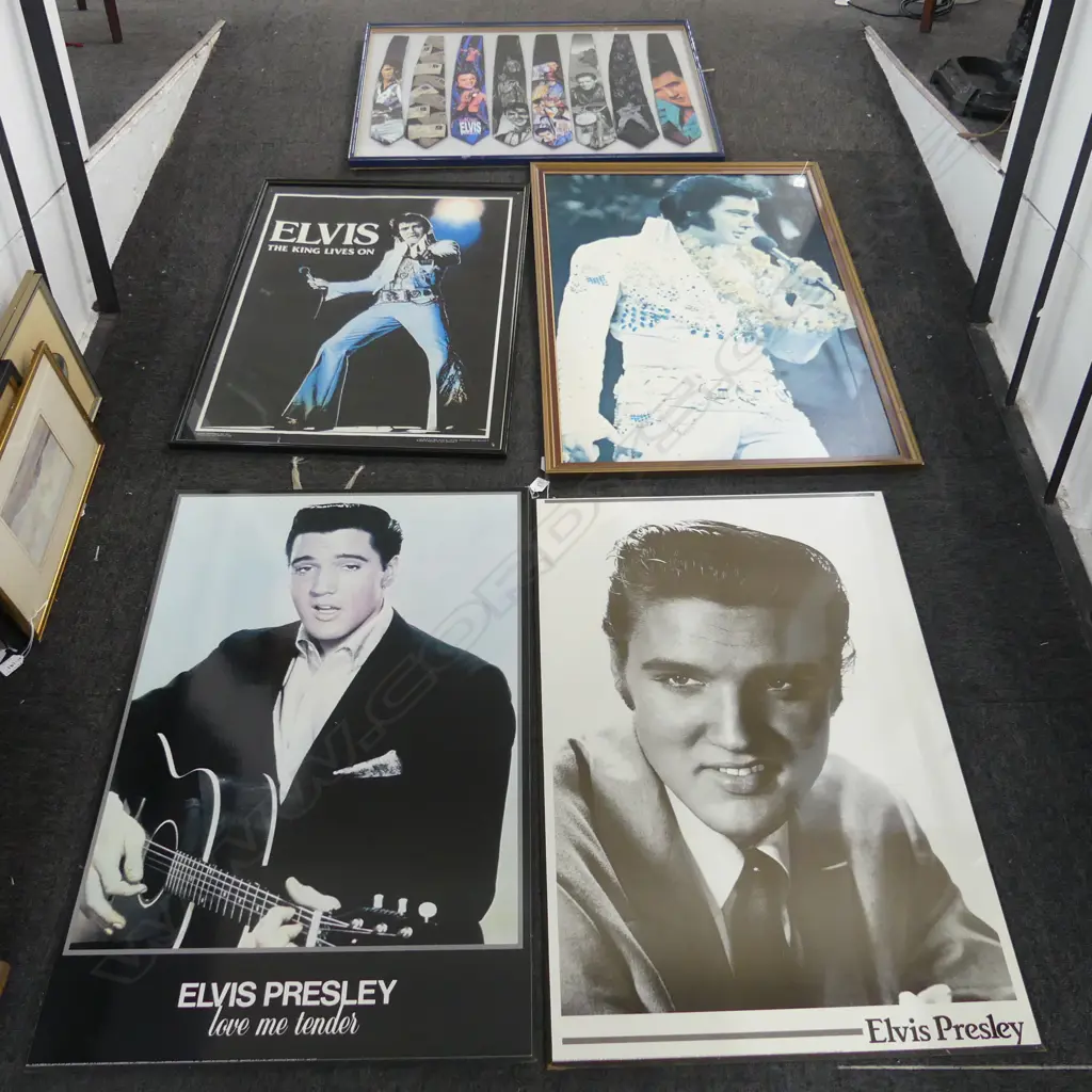 5 ASST. LG ELVIS ARTWORKS Image 1++