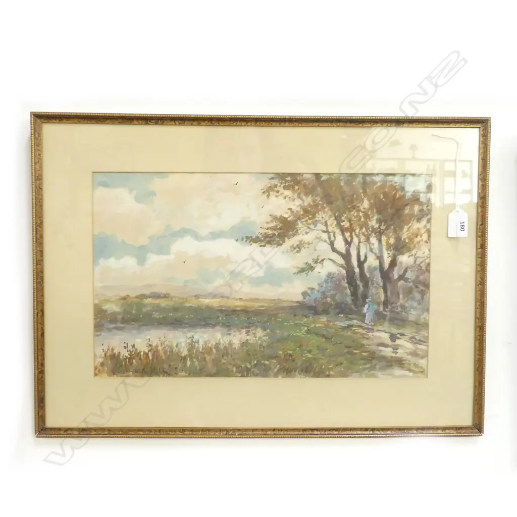 BLYTHE FLETCHER, LANDSCAPE WC 260x425mm Image 1++
