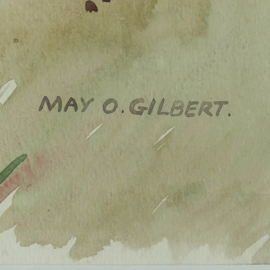 WATERCOLOUR BY MAY GILBERT TASMANIA 320 BY275MM Image 1++