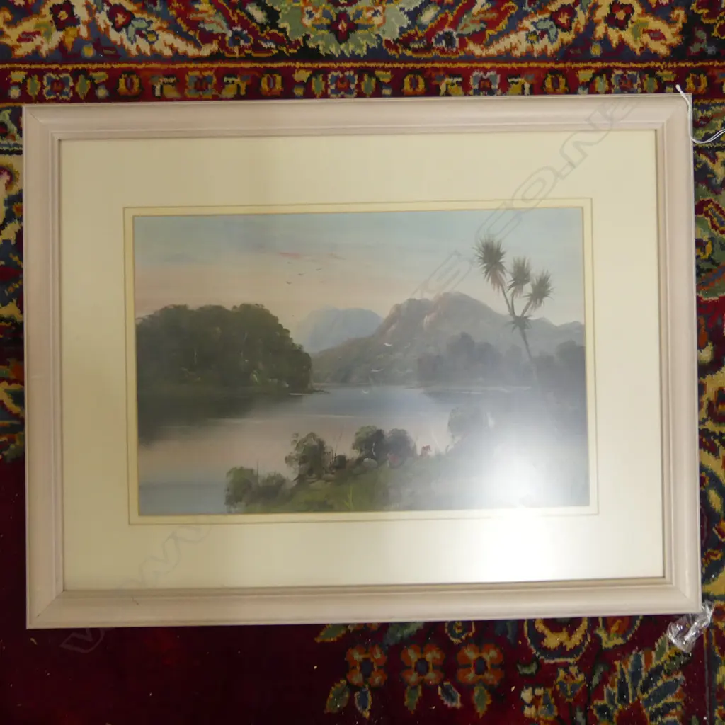 (24635) S. CROFT, COLONIAL LANDSCAPE OIL, 295x440mm Image 1++