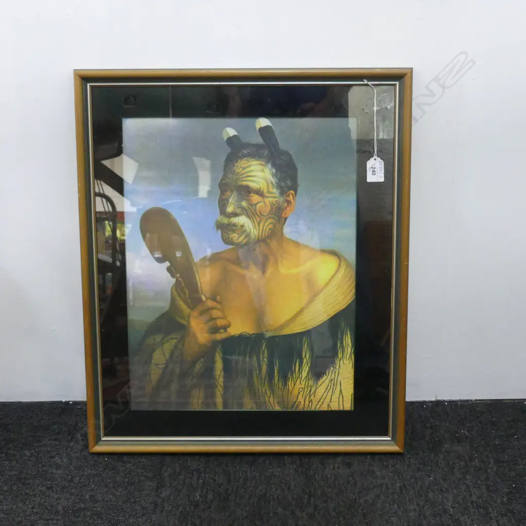 CANVAS PRINT AFTER LINDAUER, KEWENE TE HAHO, 440x340mm Image 1++