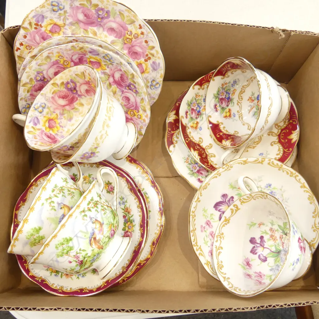 4 ROYAL ALBERT TRIOS + 2 C/S Image 1++