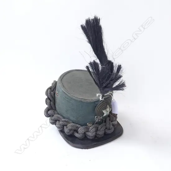 CAMERONIANS SCOTTISH RIFLES SHAKO HAT H.280mm