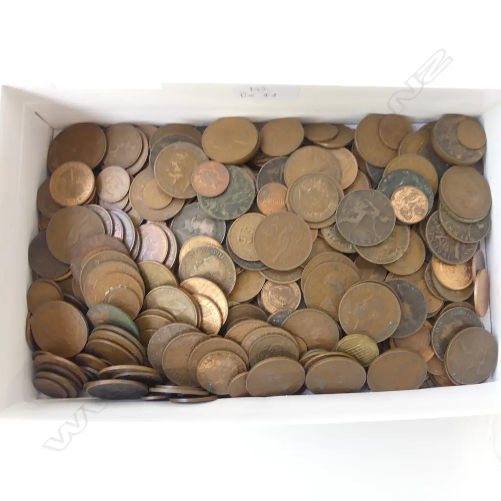 ASST. VINTAGE COPPER PENNIES Image 1++