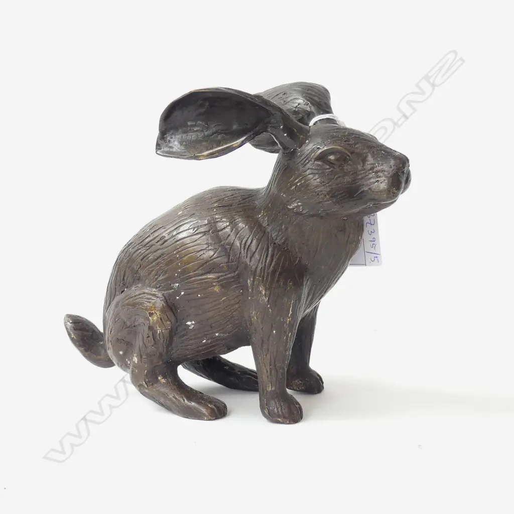 BRONZE HARE RABBIT H.170mm Image 1++