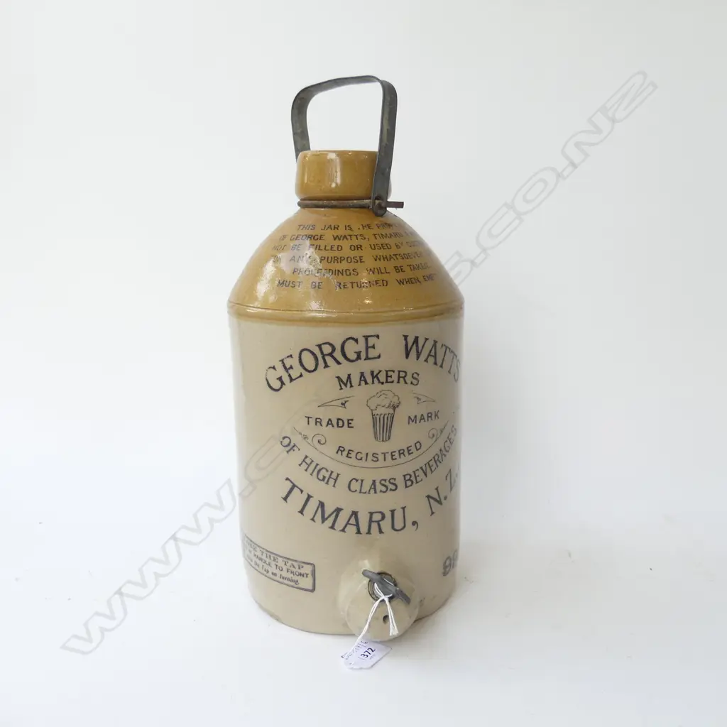 LG CROCK; GEORGE WATTS, TIMARU H.345mm Image 1++