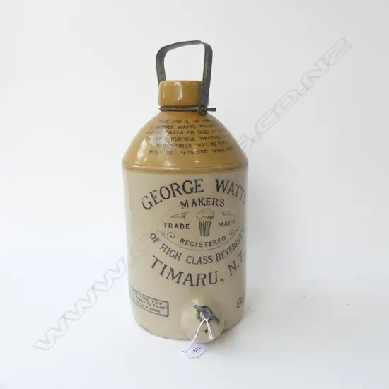 LG CROCK; GEORGE WATTS, TIMARU H.345mm