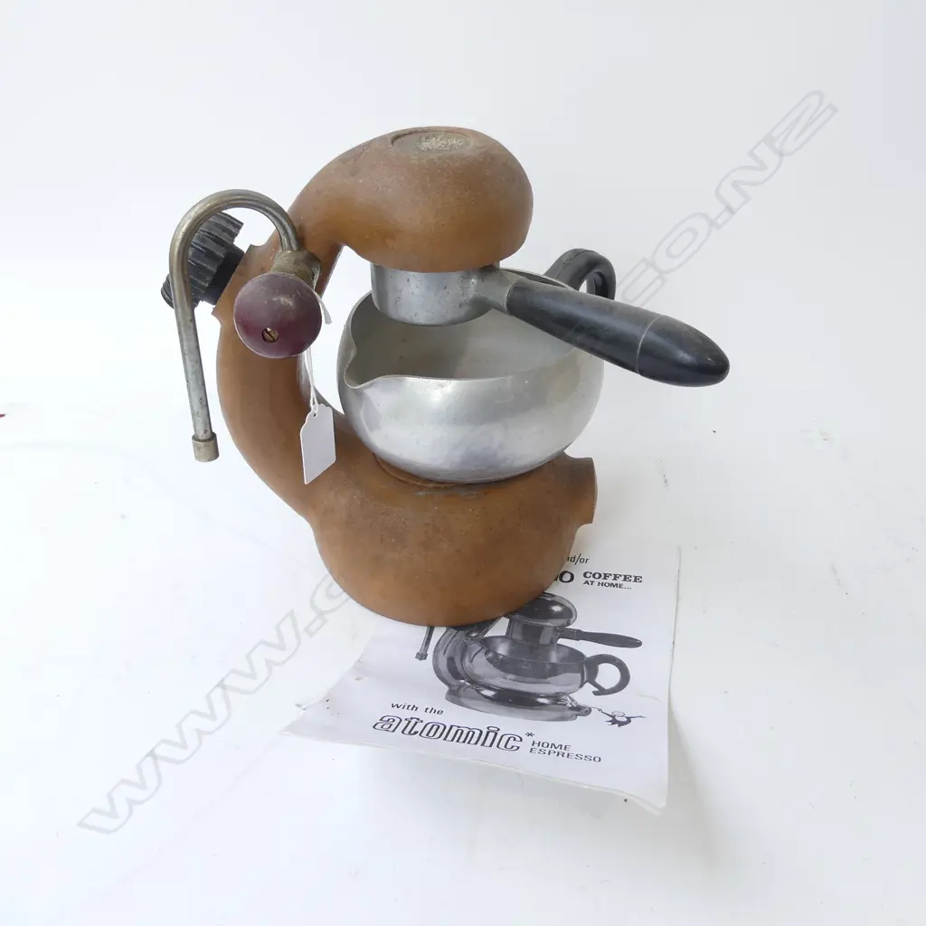 VINTAGE ATOMIC ESPRESSO MACHINE H.220mm Image 1++