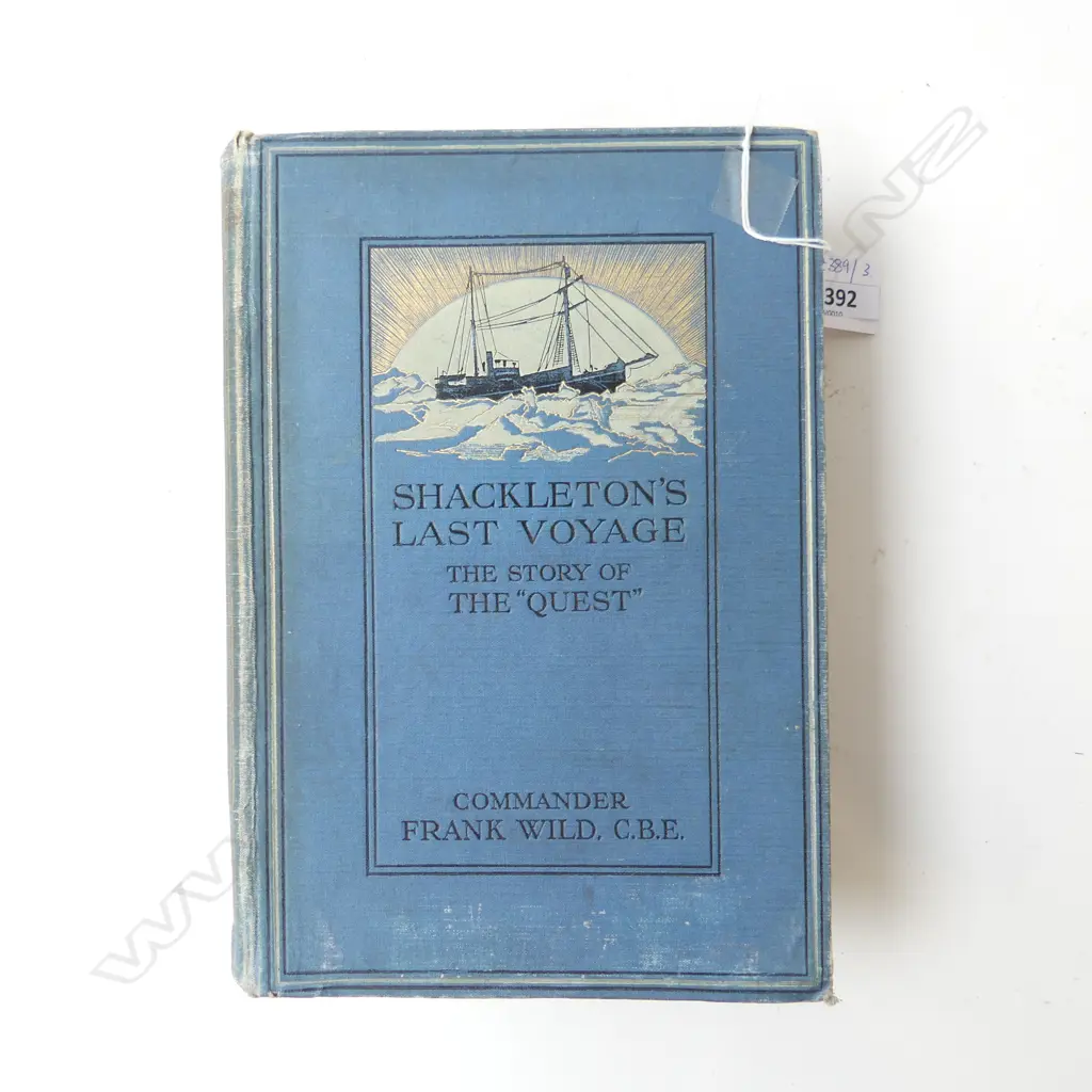 SCARCE 1ST ED. SHACKLETON'S LAST VOYAGE 1923 Image 1++