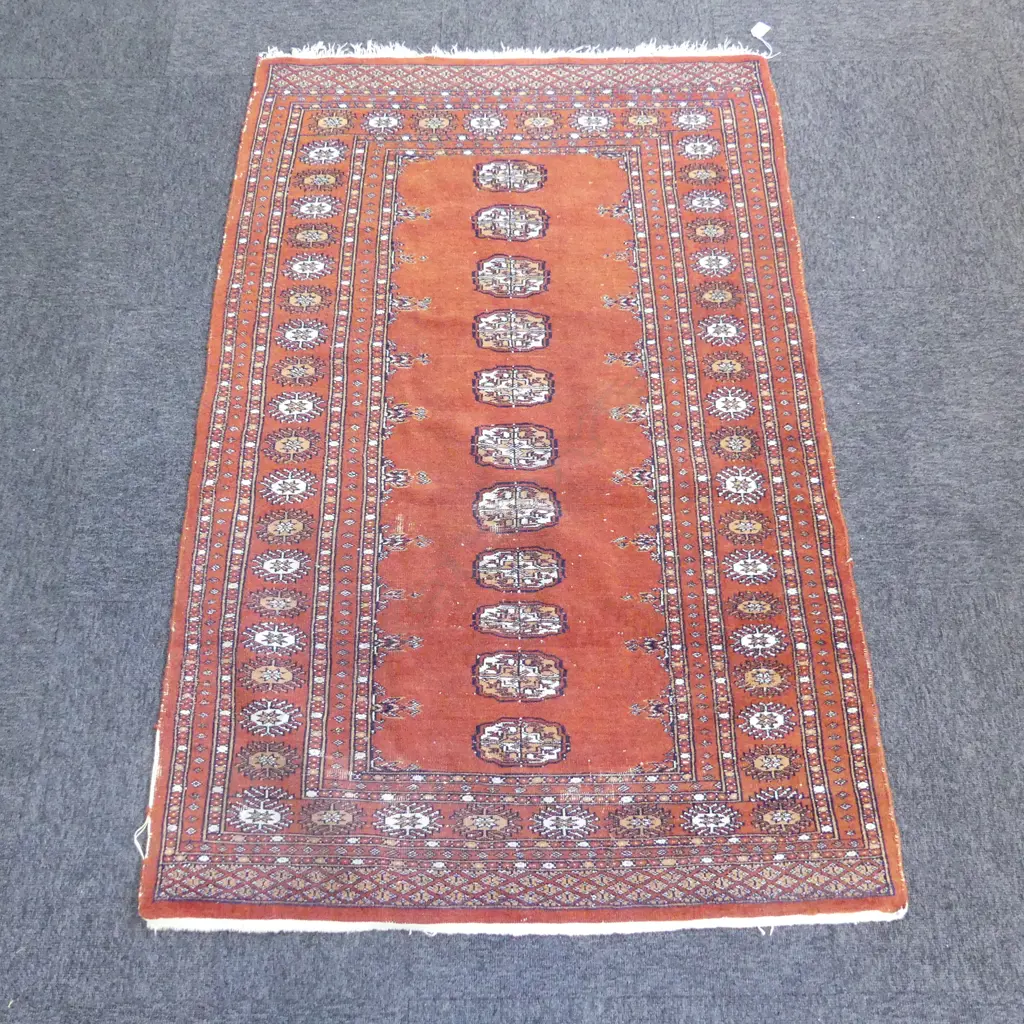HAND KNOTTED WOOL PILE RUG 1430x950mm Image 1++