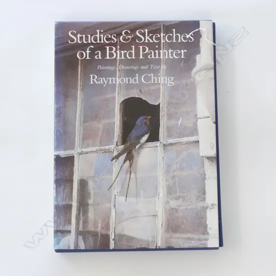 BOOK STUDIES & SKETCHES OF A BIRD PAINTER BY RAYMOND CHING H420 W290MM