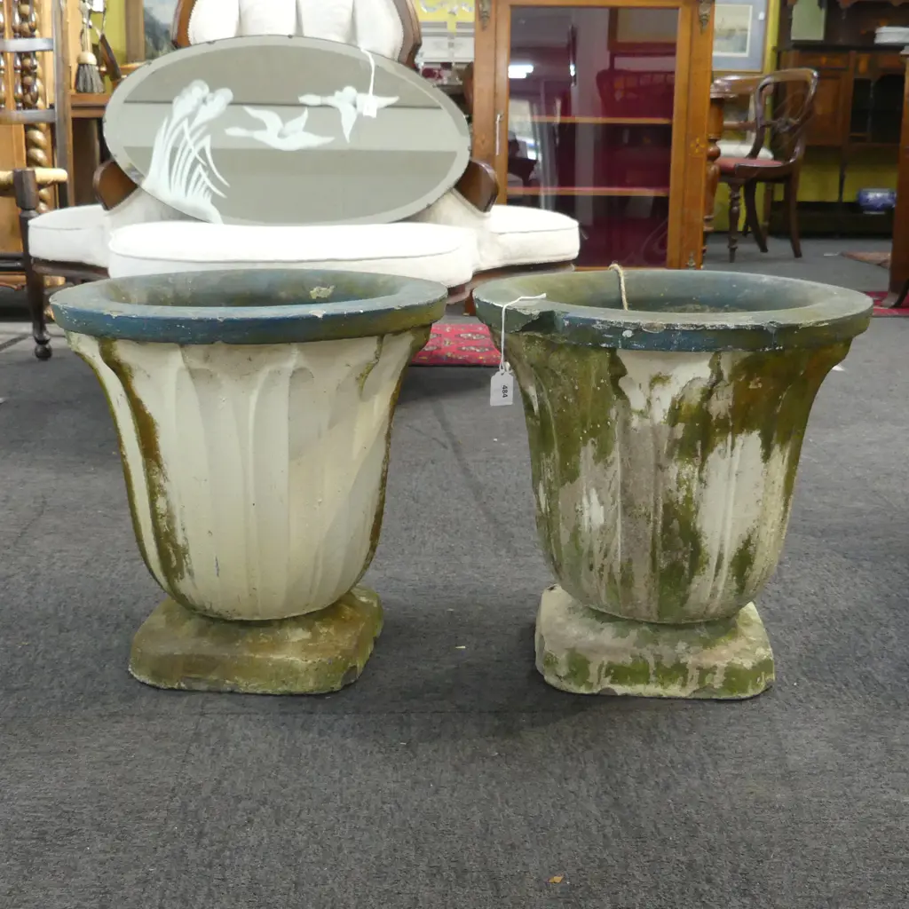 PR LG CONCRETE GARDEN POTS H.415mm Image 1++