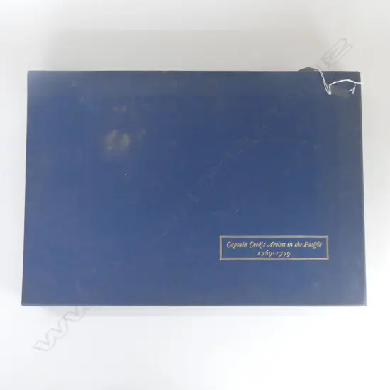 'CAPTAIN COOK'S ARTISTS IN THE PACIFIC'BOOK 1969 by Anthony Murray-Oliver in sleeve case