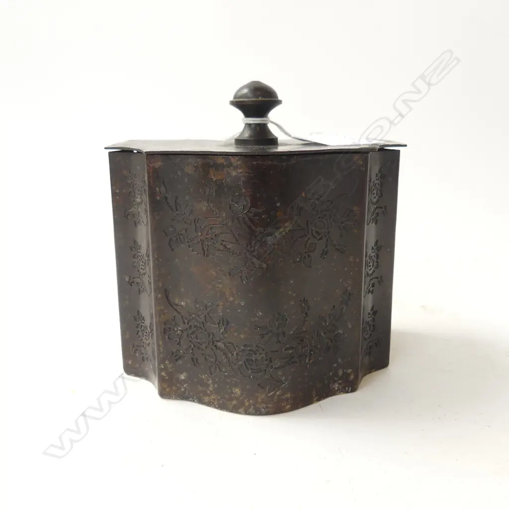 VINTAGE TEA CADDY Image 1++