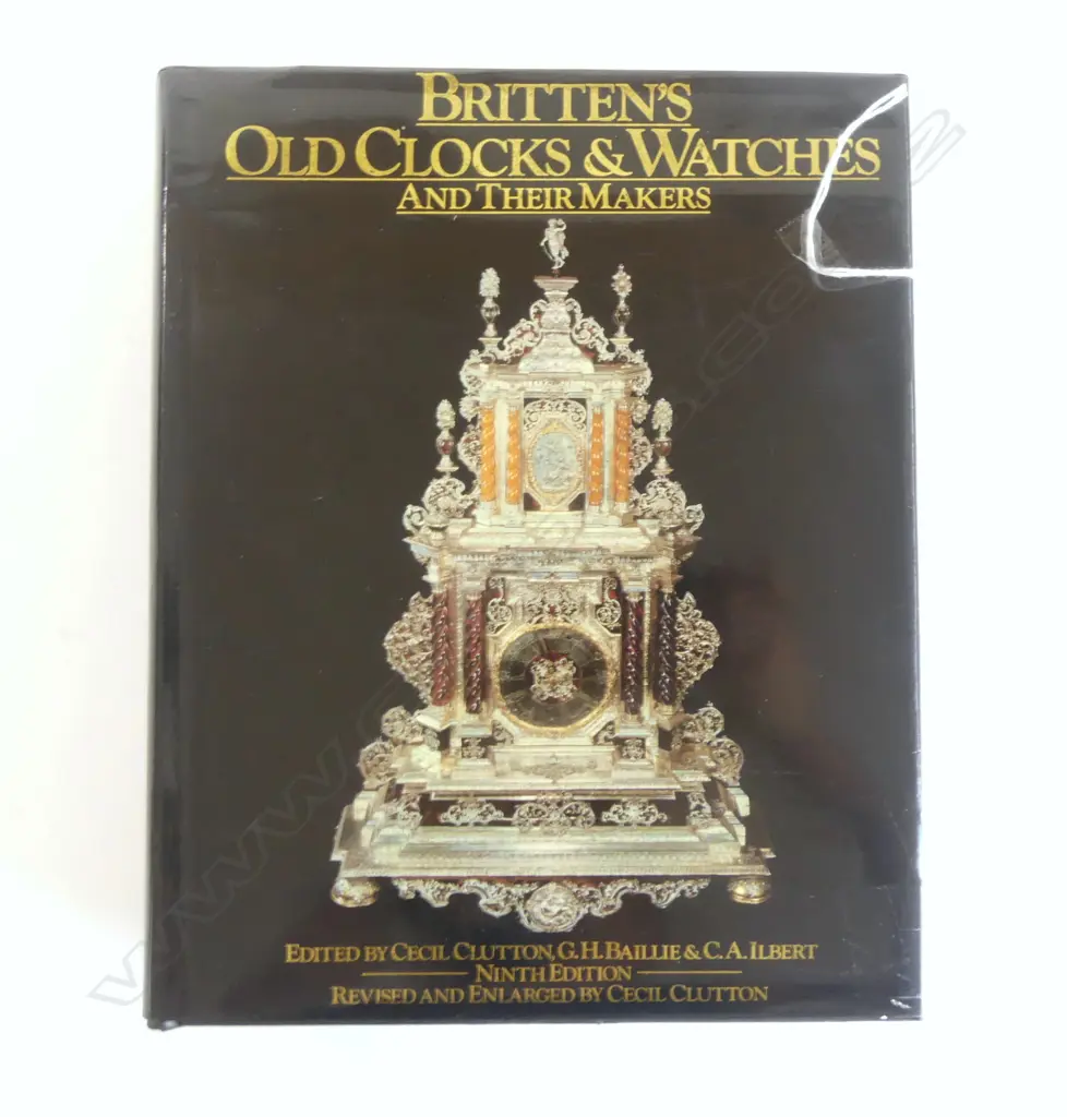 BRITTEN'S OLD CLOCKS & WATCHES AND THEIR MAKERS 9tH Ed. by Cecil Clutton et alreference book by  Image 1++
