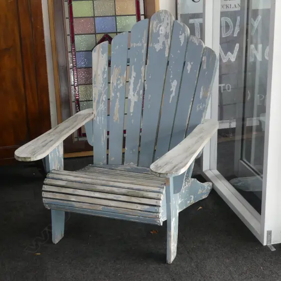 LG RUSTIC PAINTED CAPE COD ARMCHAIR 750x1000x970mm