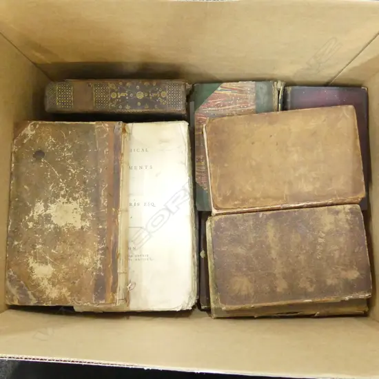 ANTIQUE BOOKS; 17/18thC