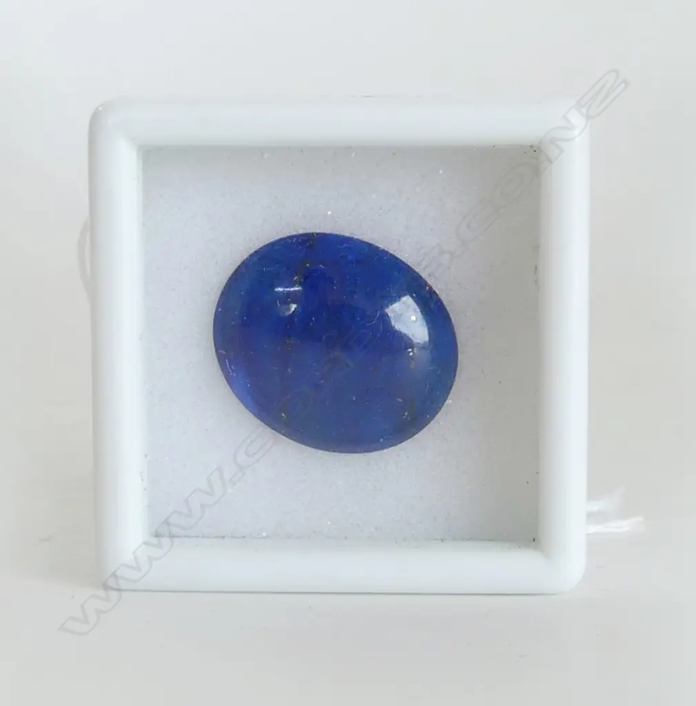 LAPIS LAZULI CABACHON GEMSTONE 11.61CT 21MM BY18MM Image 1++