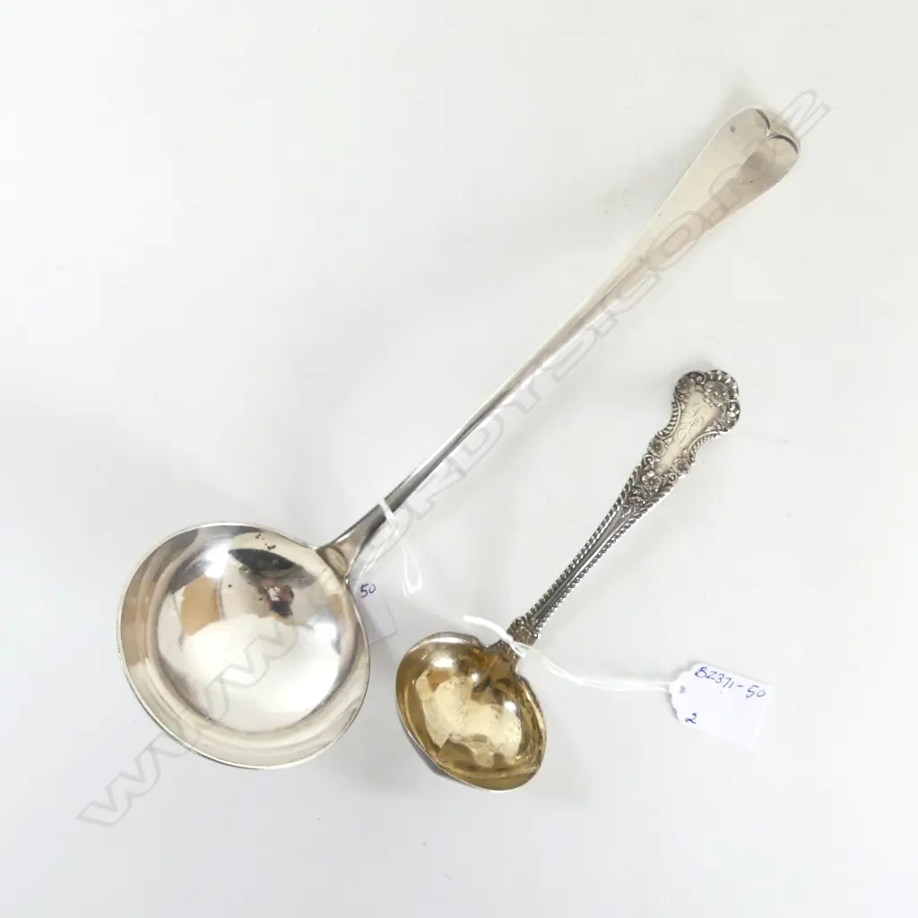 2 LADLES; LG, EP & SM, AMERICAN STG 54gms Image 1++
