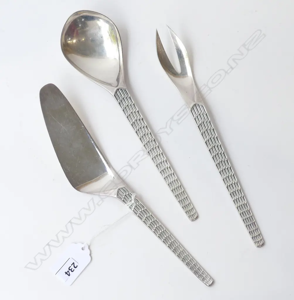 3 PCES 830 SILVER CUTLERY 179gms Image 1++