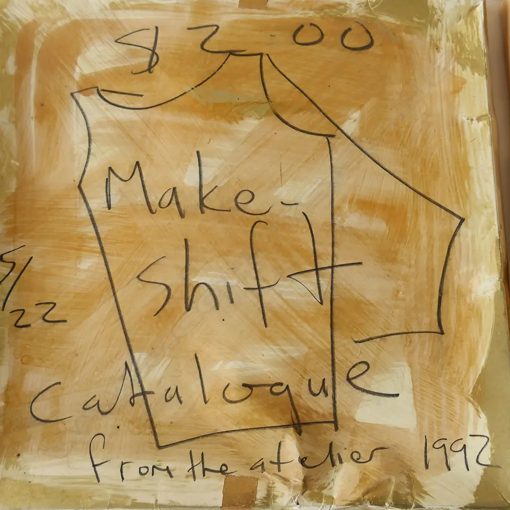 ET AL 'MAKE-SHIFT CATALOGUE', IMPRESSED PLASTER & CARD, dated 1992 Image 1++