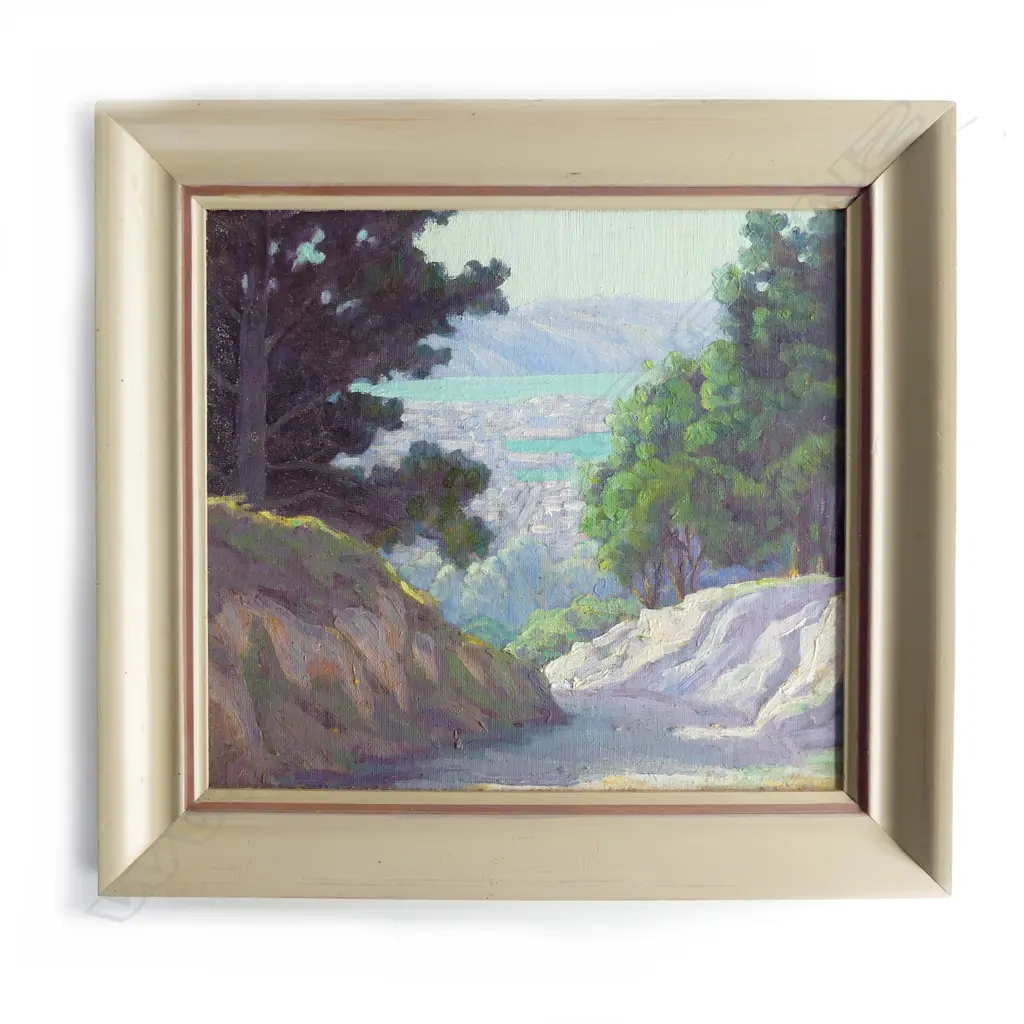 F A PRICE, WELLINGTON, OIL ON BOARD, SIGNED, 240 x 265mm Image 1++