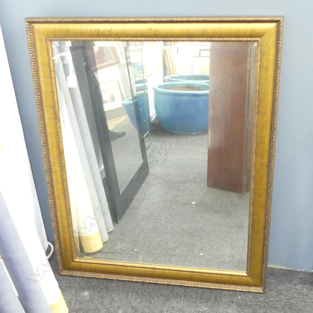 LG GOLD FRAMED MIRROR 900x730mm Image 1++