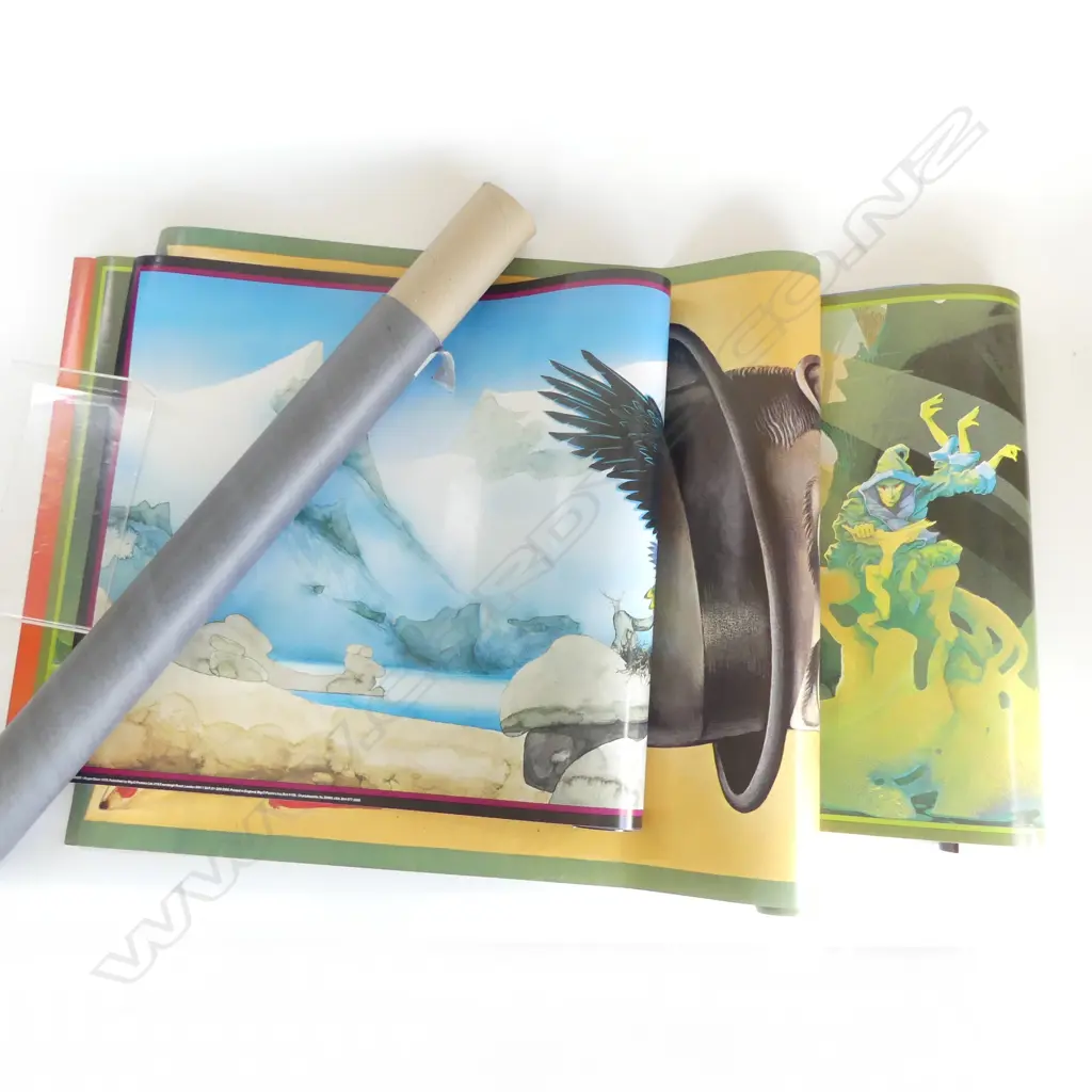SEL. VINTAGE POSTERS: Three Penny Opera + Roger dean 1976 'Greenslade' + others from the 1970's  Image 1++