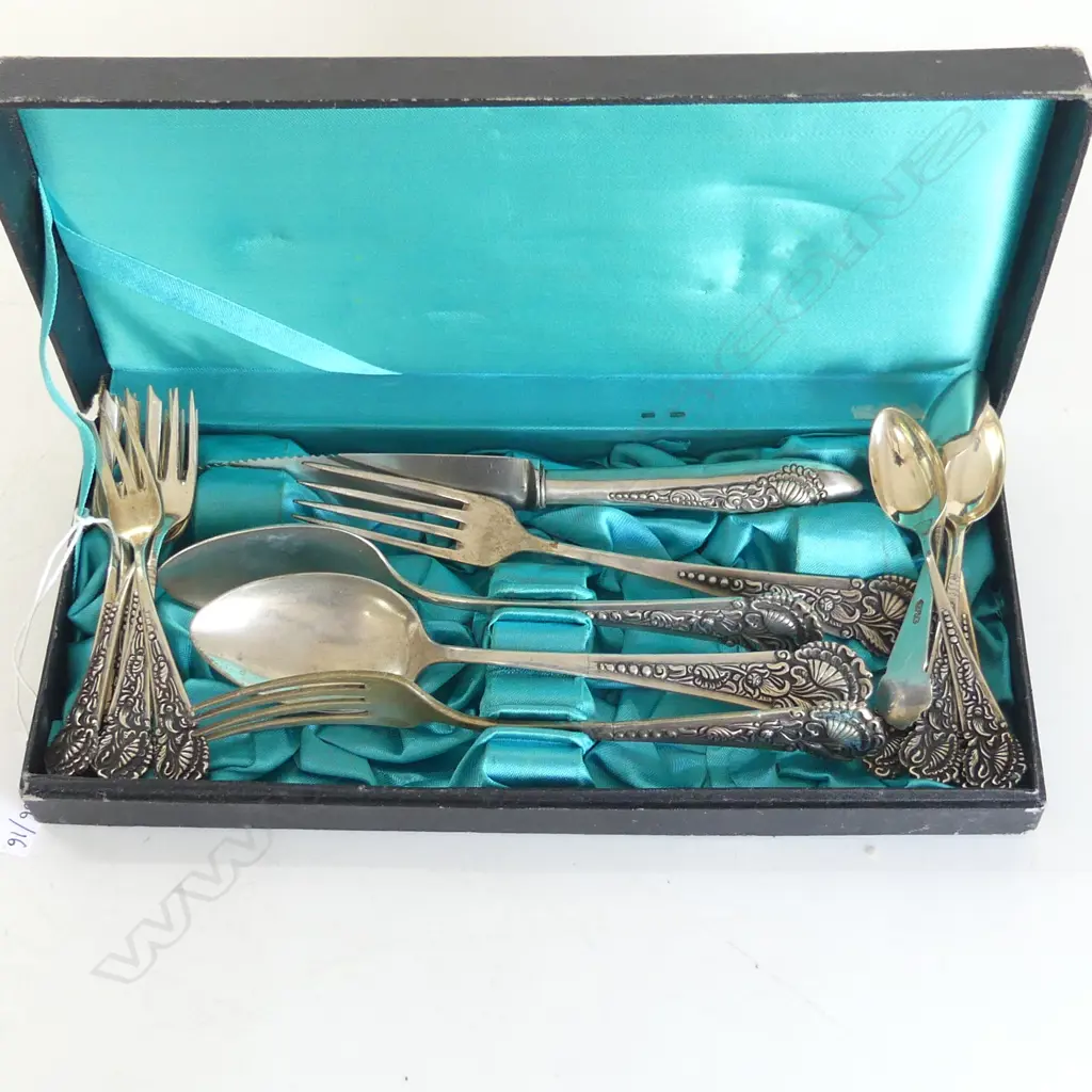 ASST. 800 SILVER CUTLERY 357gms Image 1++