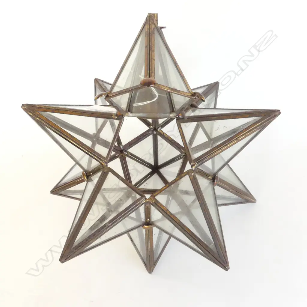 MOROCCAN STYLE STAR LANTERN H.370mm Image 1++