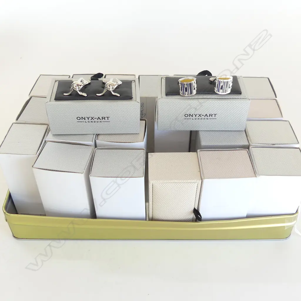 25 PRS ASST. BOXED CUFFLINKS Image 1++