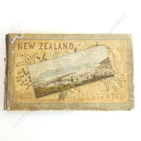 NZ ILLUSTRATED BOOK1889  H290 L480MM