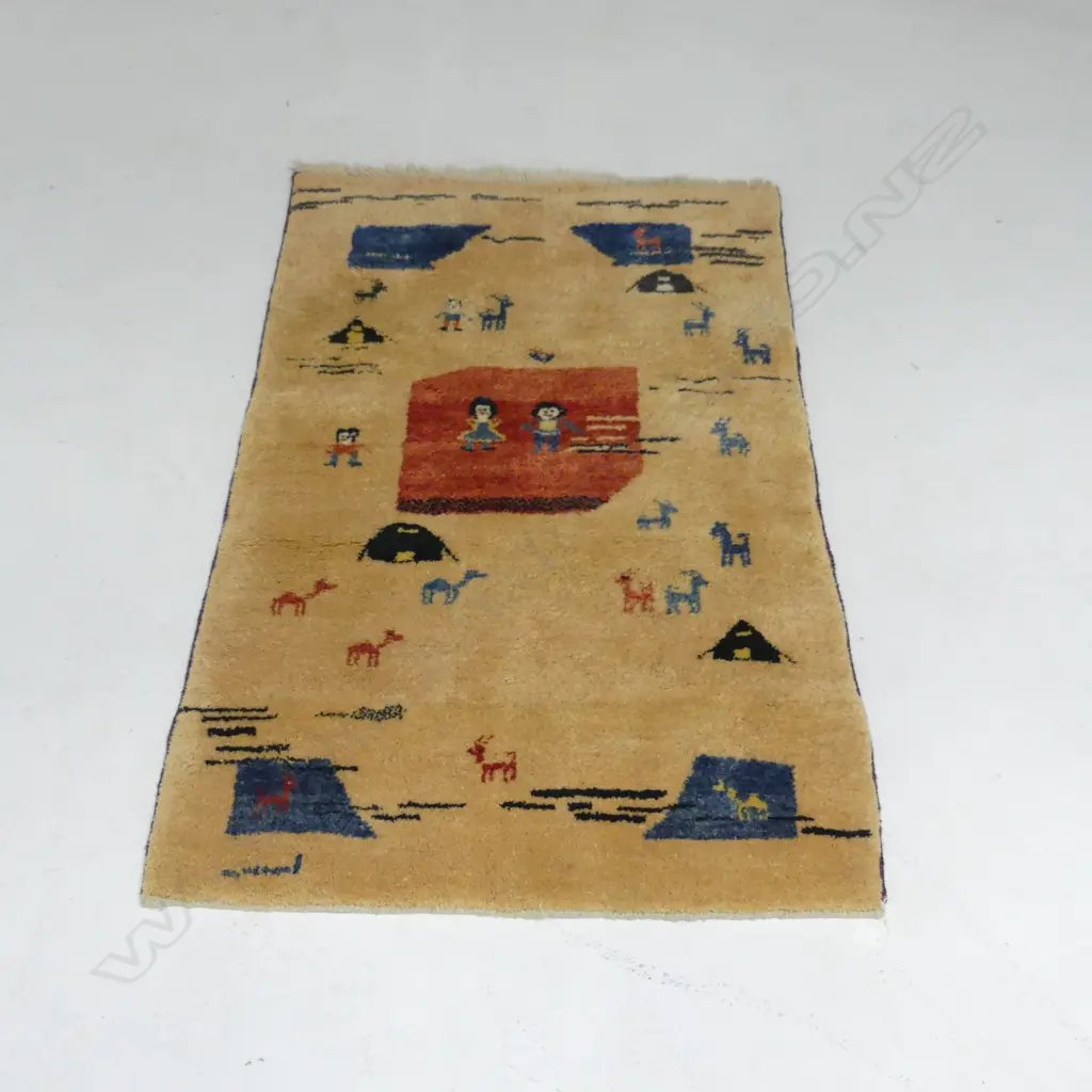 GABBEH RUG, ALL WOOL PILE 1450x950mm Image 1++