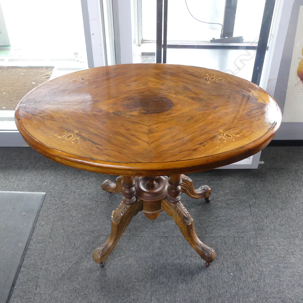 VICTORIAN LOO TABLE 1030x710x710mm Image 1++