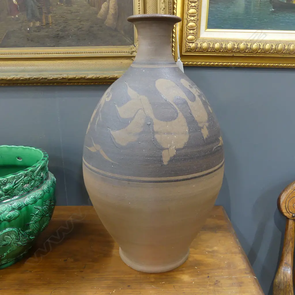 LG STUDIO POTTERY VASE, IMPRESSED MARK H.550mm Image 1++