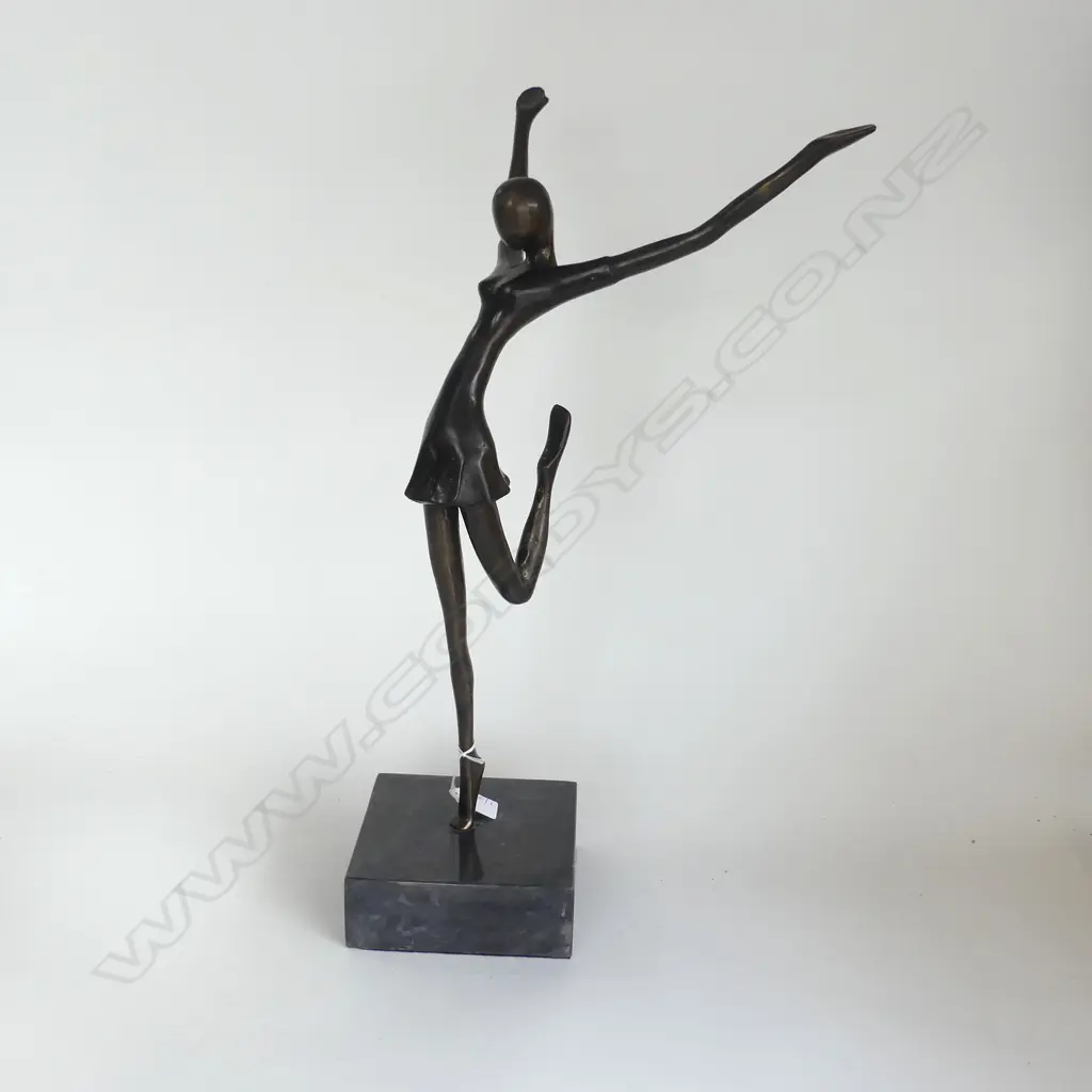 BRONZE ABSTRACT FEMALE FIGURE H.550mm Image 1++