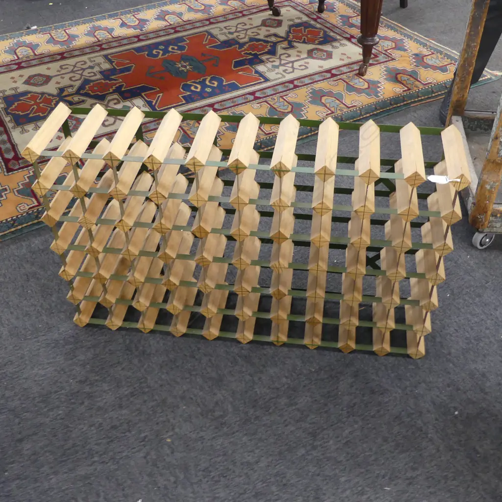LG INDUSTRIAL STYLE 10x6 WINE RACK 600x970mm Image 1++