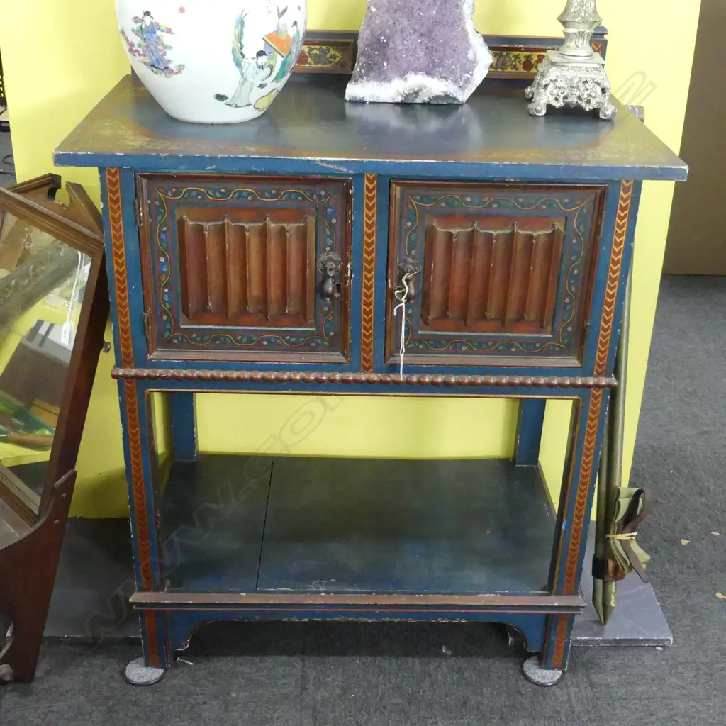 EXOTIC PAINTED CABINET 840x390x1030mm Image 1++
