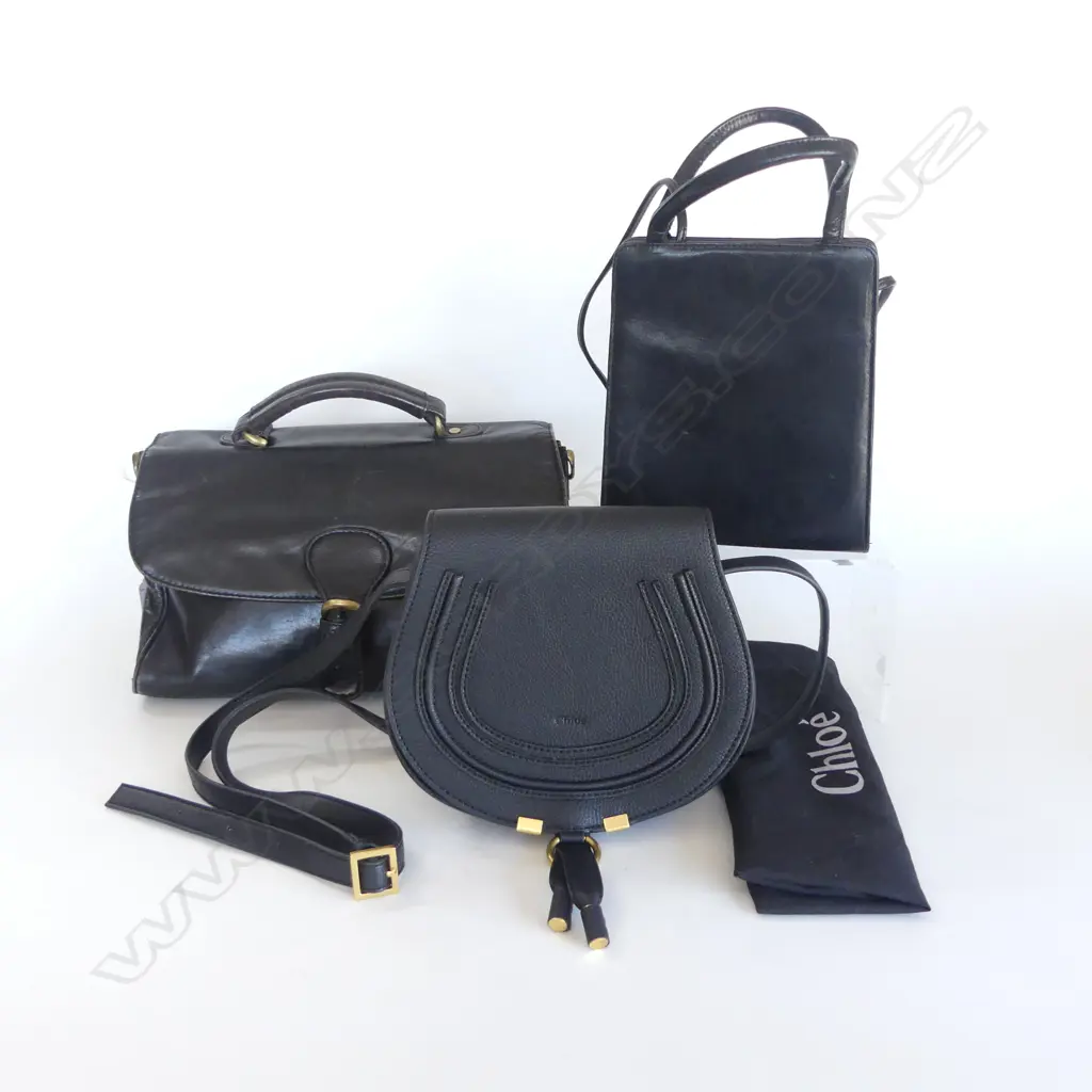 ONE LEATHER SATCHEL/ONE LEATHER SMALL SHOULDER BAG/FAUX CHLOE HANDBAG Image 1++
