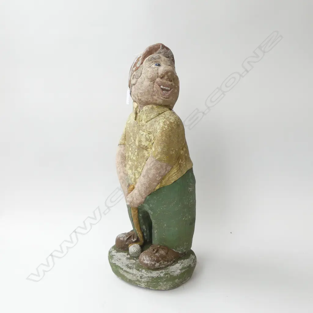CONCRETE GARDEN GOLFER H.520mm Image 1++