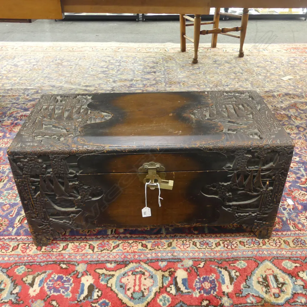 SMALL CAMPHOR CHEST 750x380x360mm Image 1++