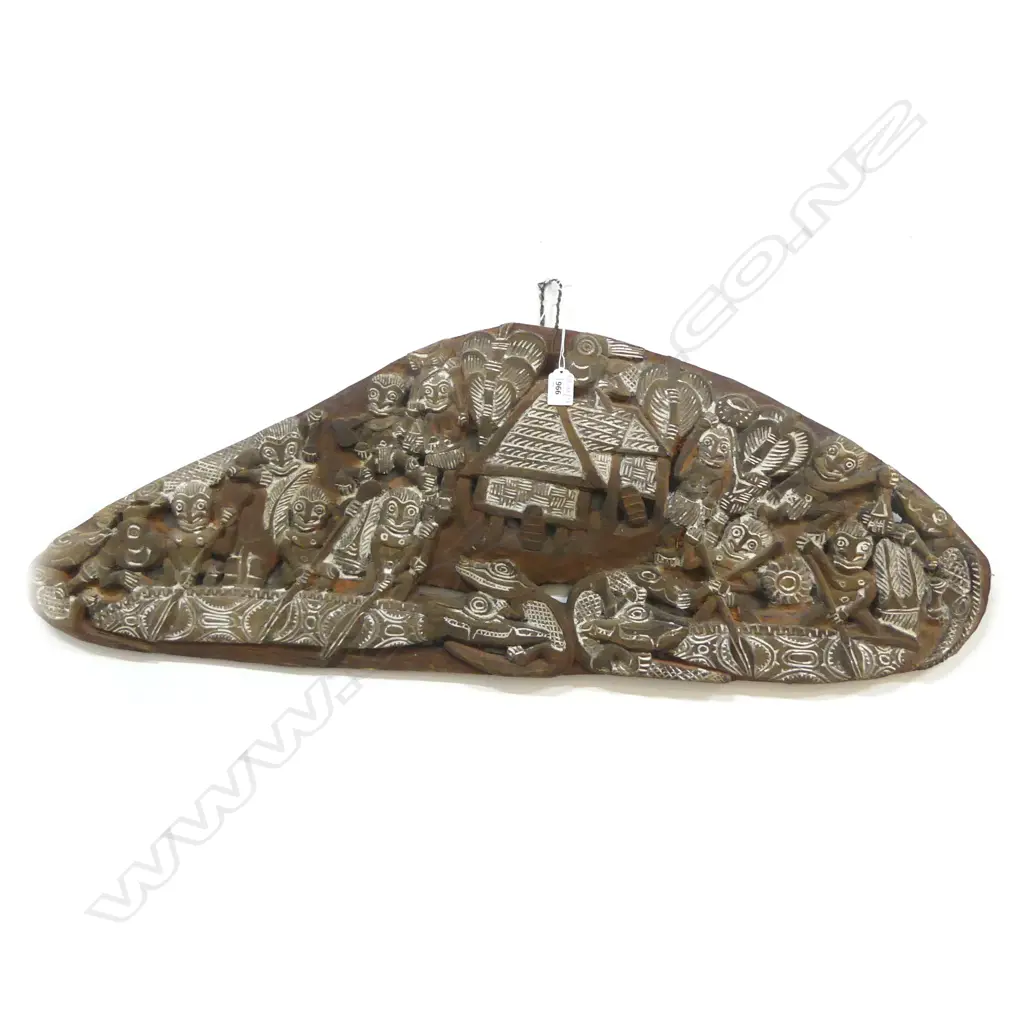 PNG CARVED WOODEN STORY BOARD 360x960mm Image 1++