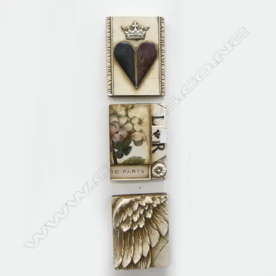 3 SID DICKENS MEMORY TILES 210x155mm