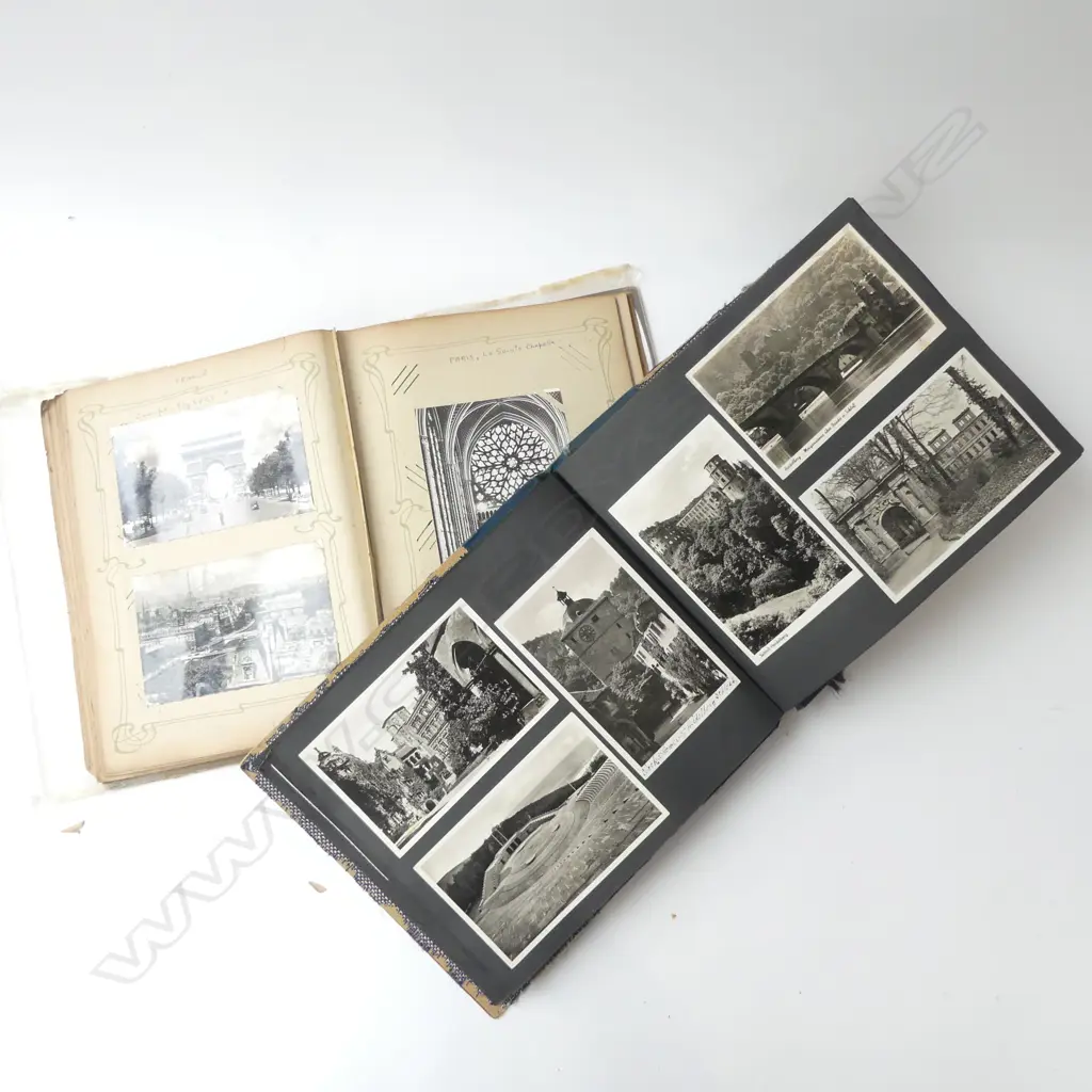 2 ANTIQUE ALBUMS Image 1++