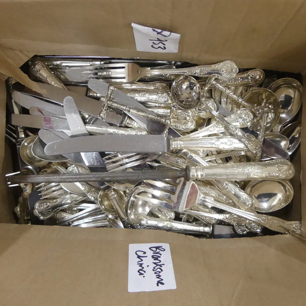 COLLECTION SILVER PLATE CUTLERY Image 1++