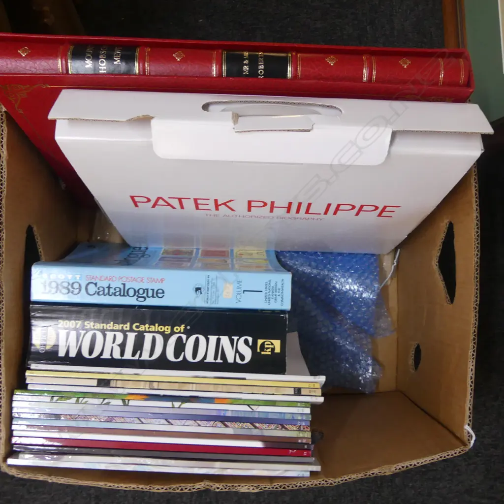 PATEK PHILIPPE MAGAZINES, AUTHORIZED BIOGRAPHY, STAMP CATALOGUES Image 1++